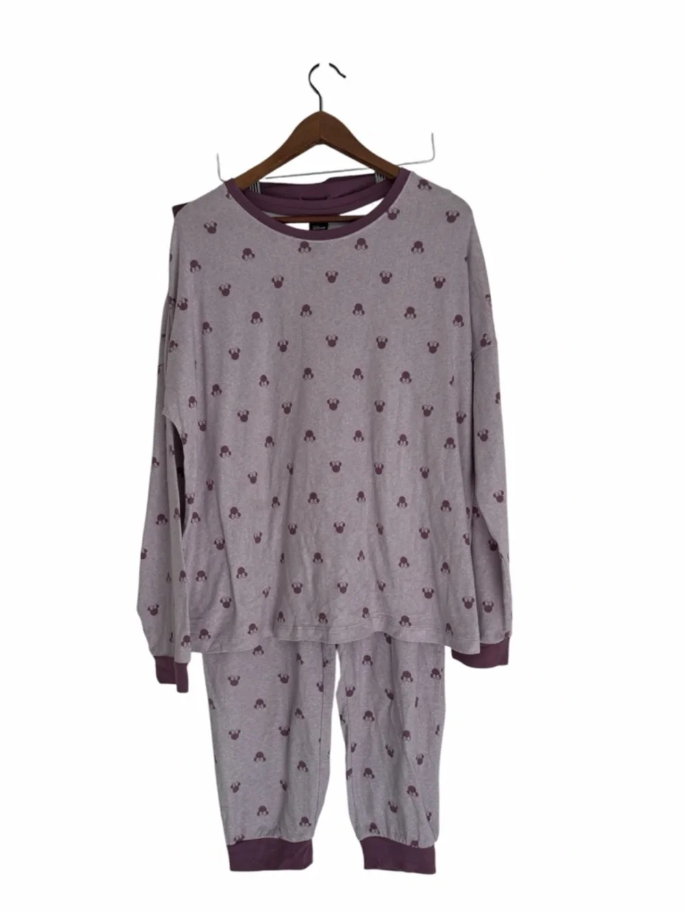 Disney Minnie Mouse 2-Piece Lounge Set Pajama Set Size L - Picture 2 of 10